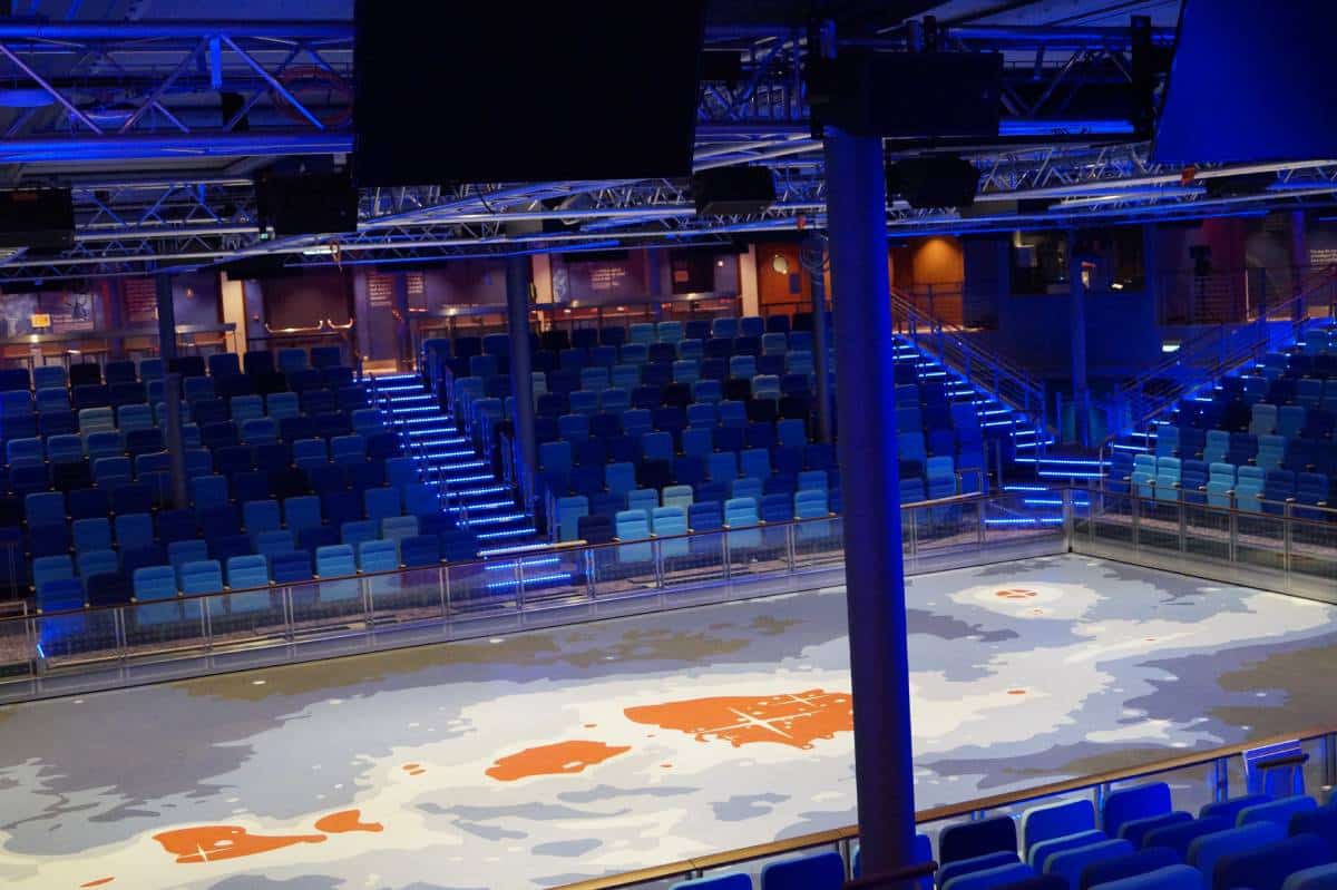 Utopia of the Seas - la patinoire